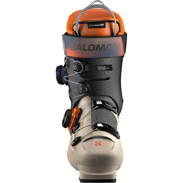 Salomon S/Pro Supra Dual Boa 120 Ski Boots Humus/Black/Orange Tiger Men
