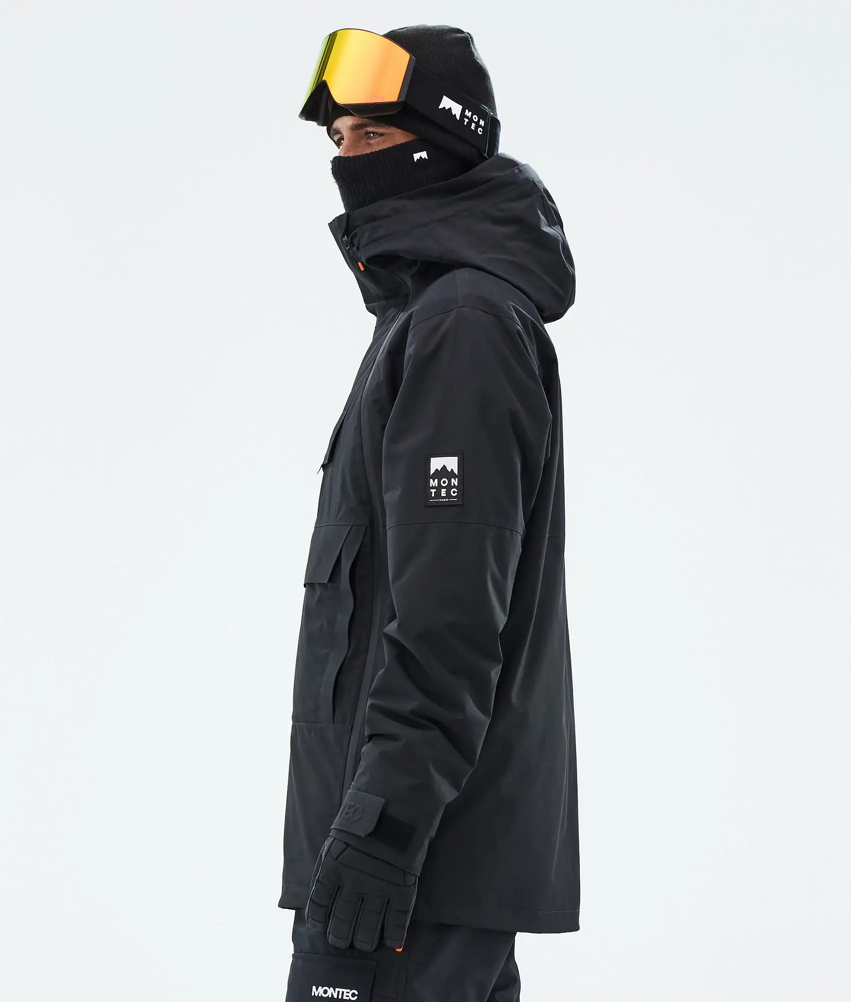 Doom Men's Ski Jacket - Black