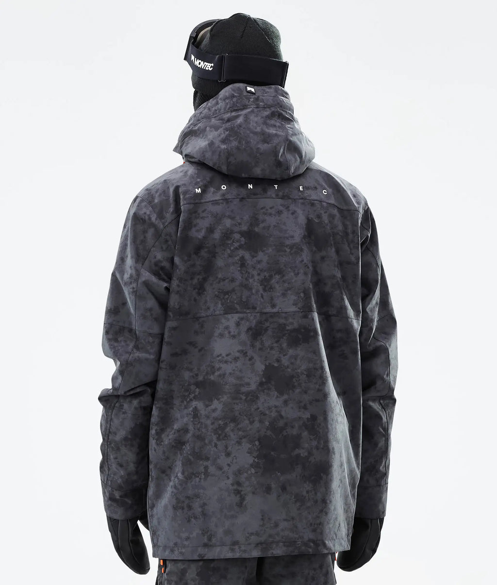 Doom Ski Jacket Men - Black Tiedye