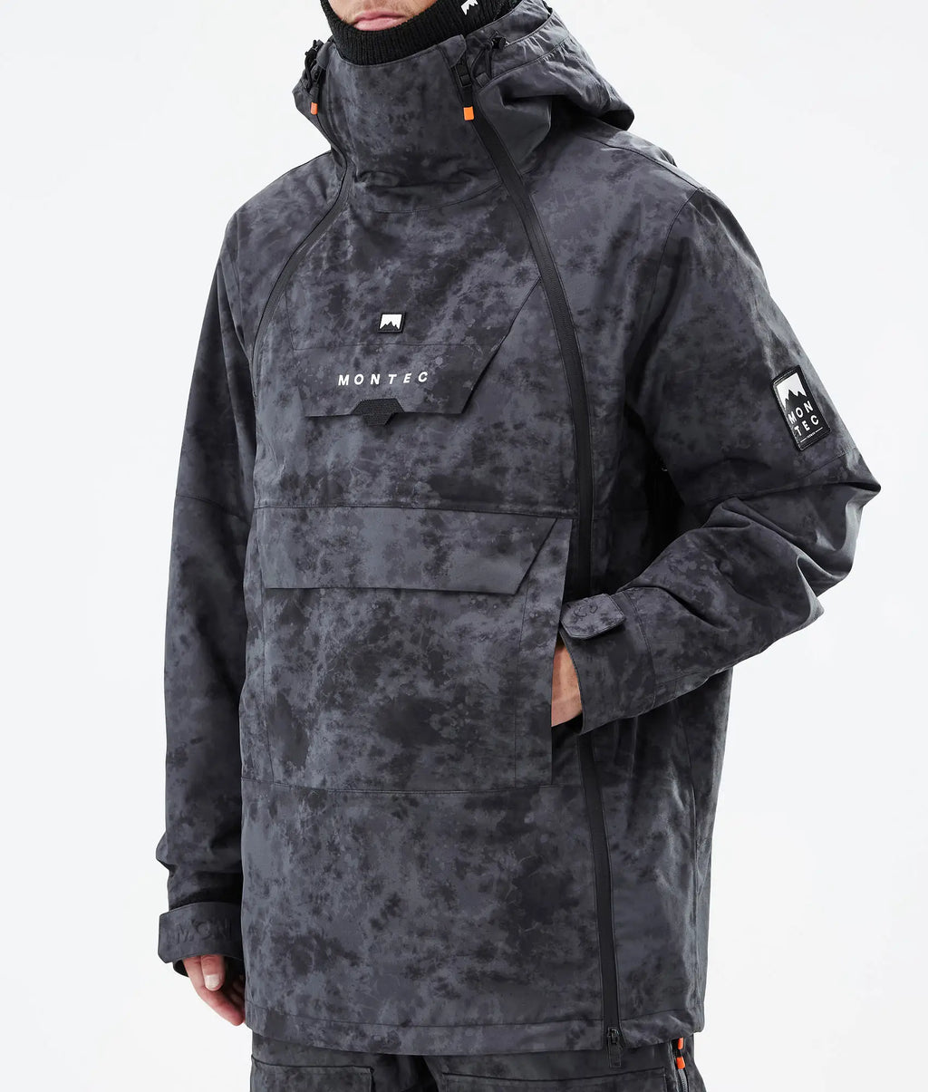 Doom Ski Jacket Men - Black Tiedye