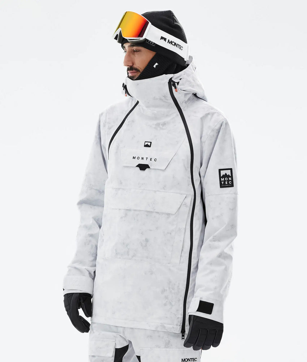 Doom Ski Jacket Men - White Tiedye