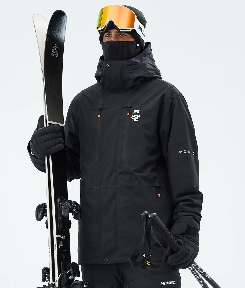 Fawk Men's Ski Jacket - Black