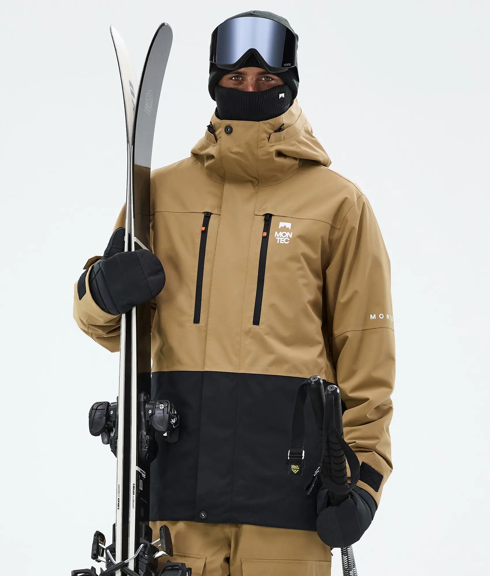 Fawk Men's Ski Jacket - Men's Gold/Black