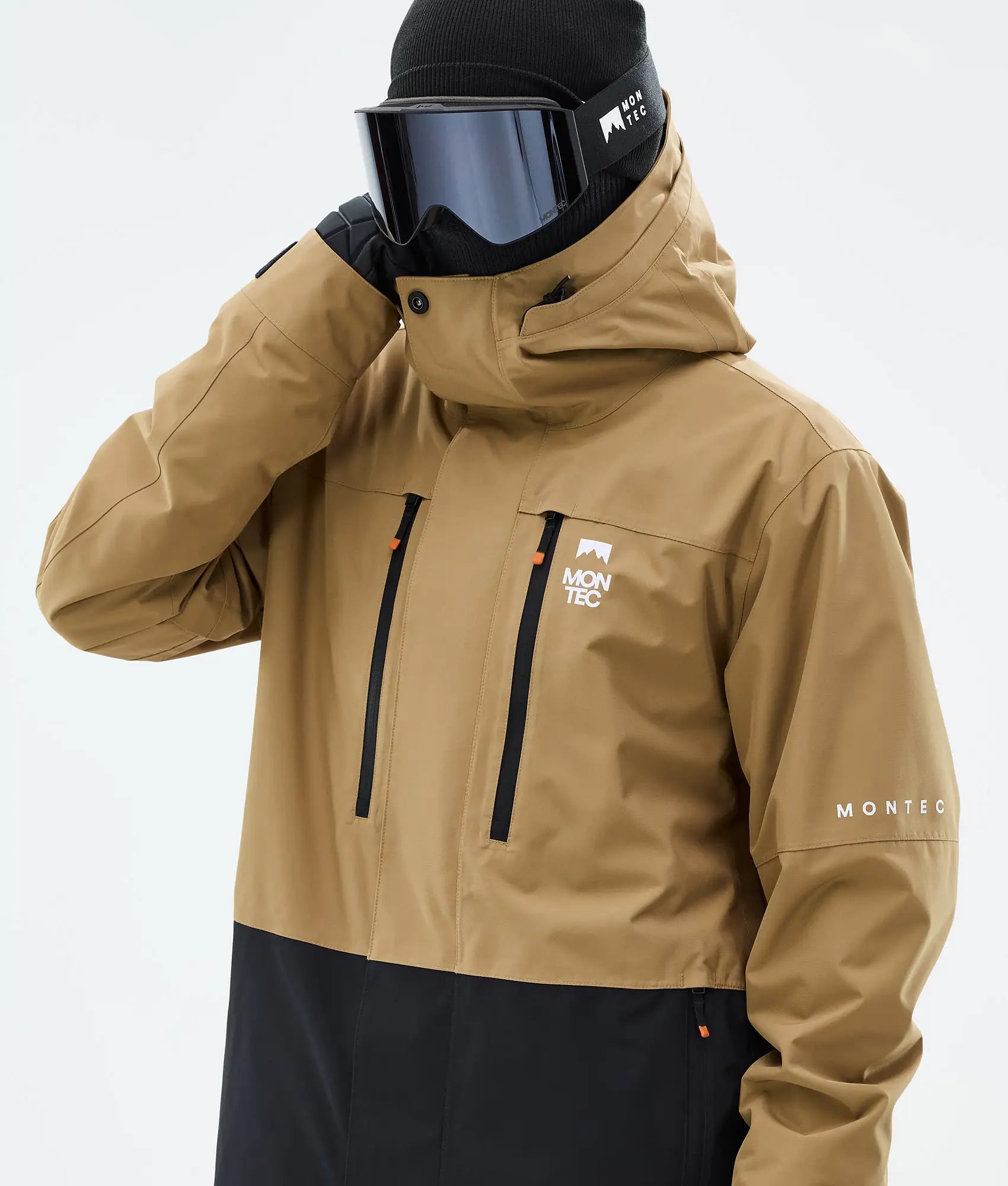 Fawk Men's Ski Jacket - Men's Gold/Black
