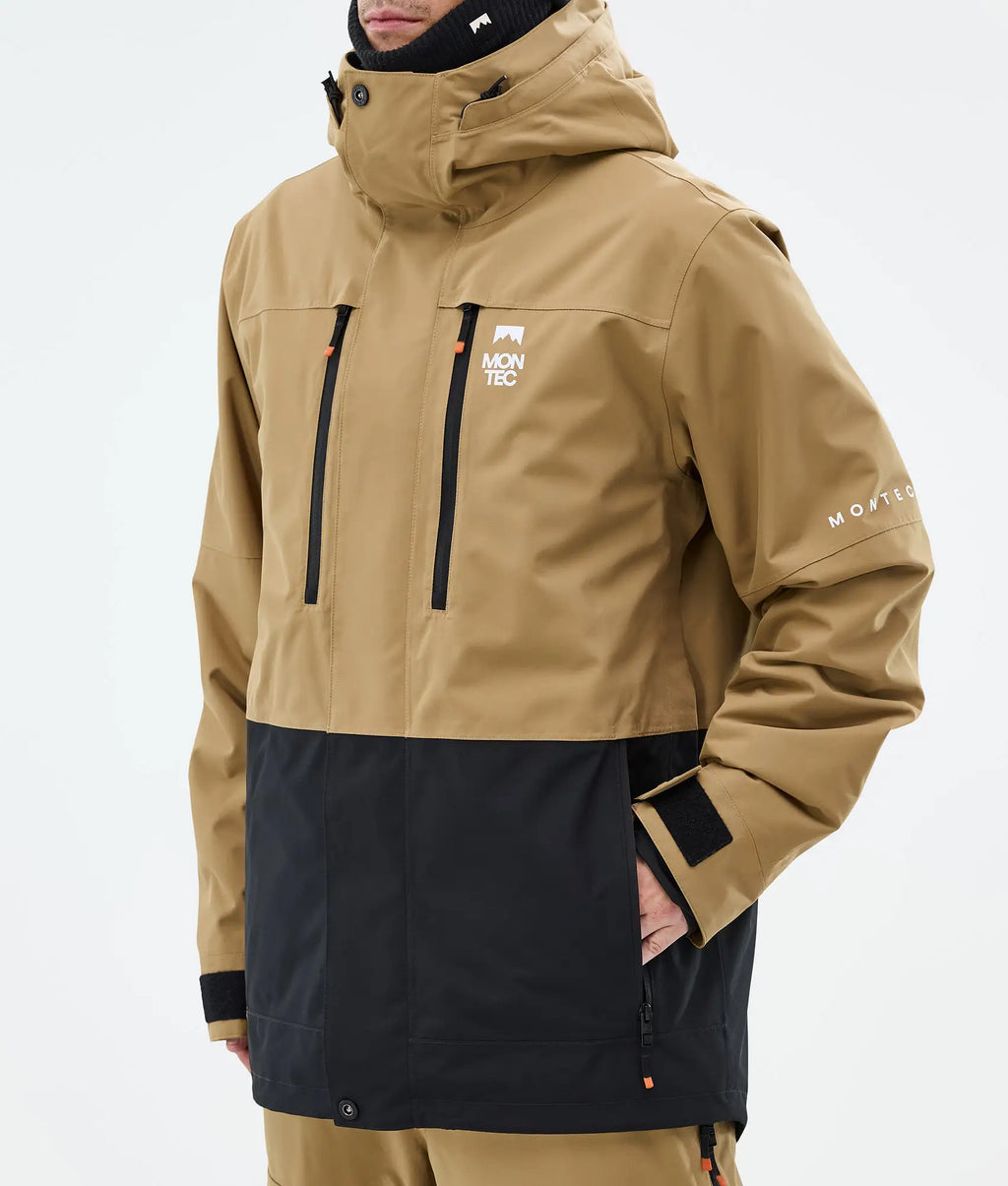Fawk Men's Ski Jacket - Men's Gold/Black