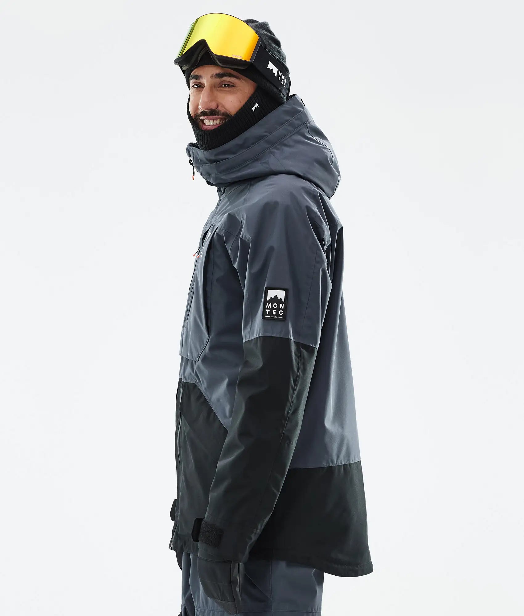 Arch Ski Jacket Men - Metal Blue/Black