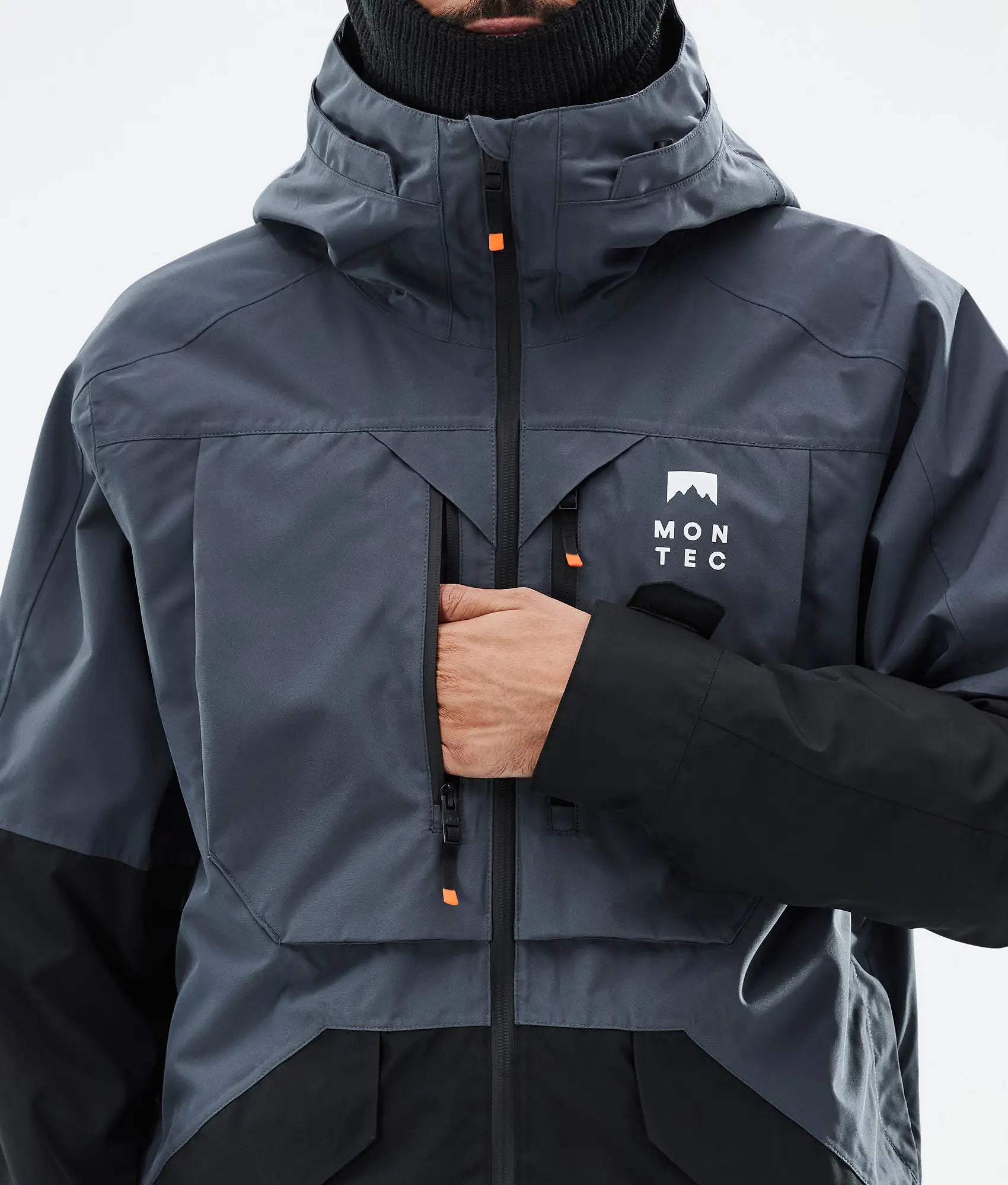 Arch Ski Jacket Men - Metal Blue/Black