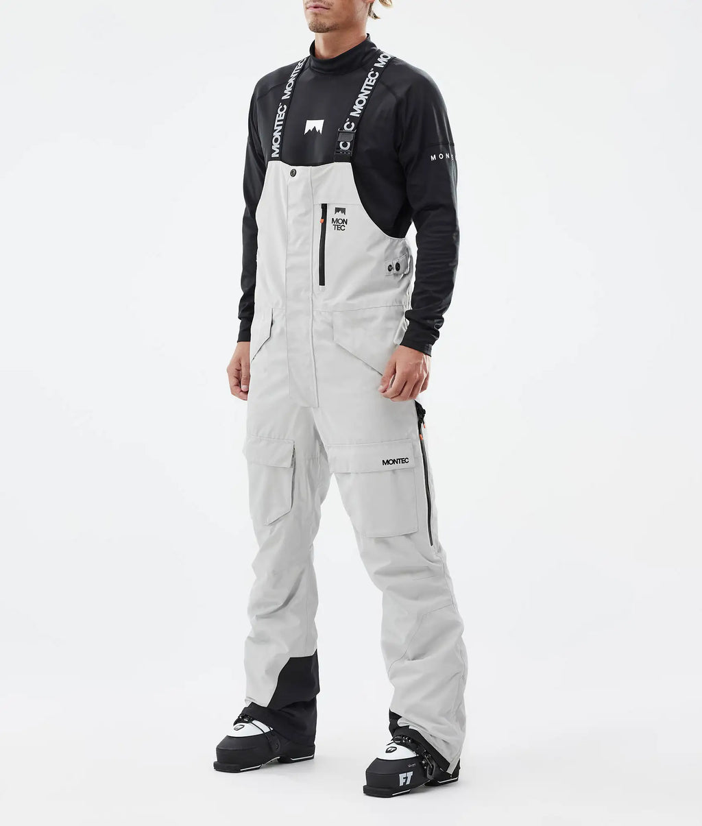 Fawk Ski Pants Men - Light Grey