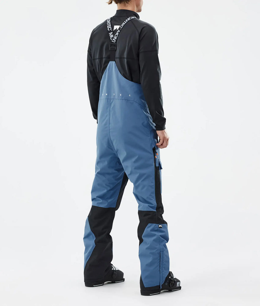 Fawk Ski Pants Men - Blue Steel/Black