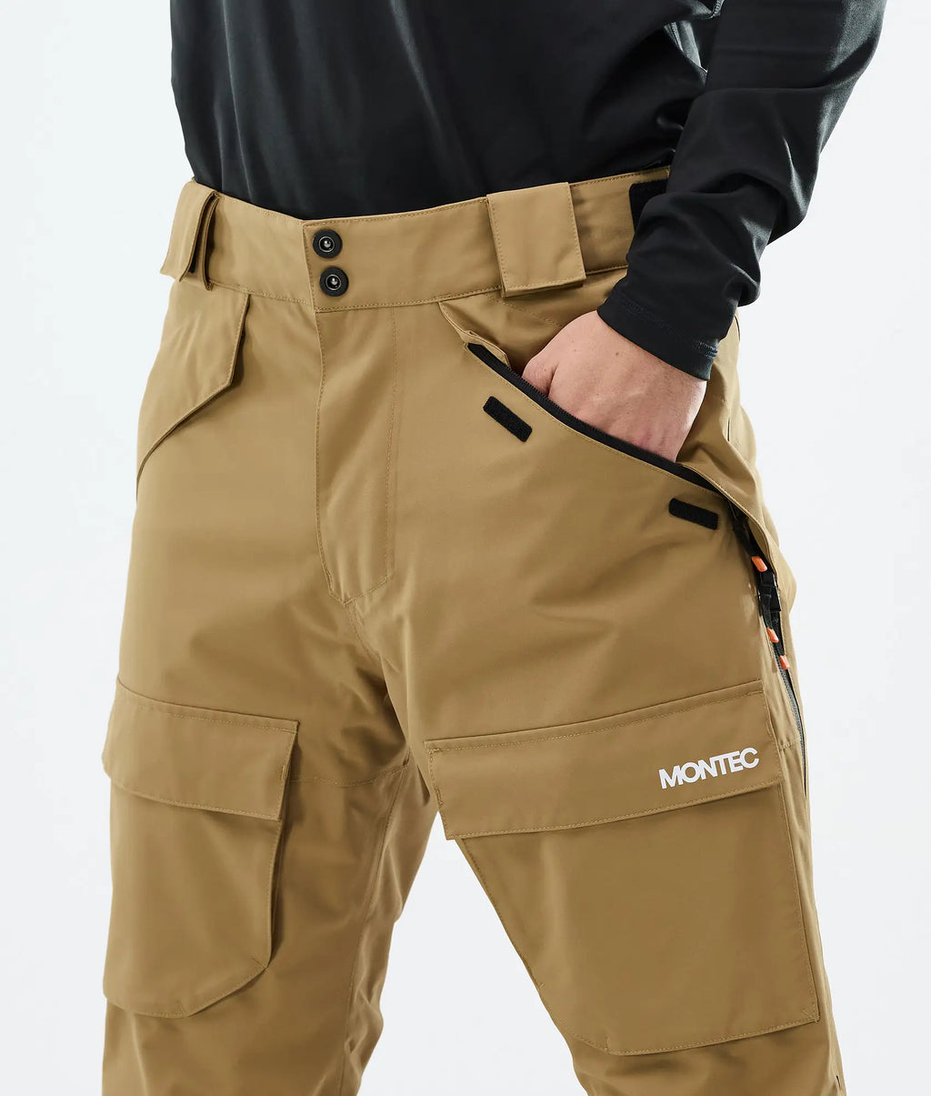 Kirin Men's Ski Pants - Gold