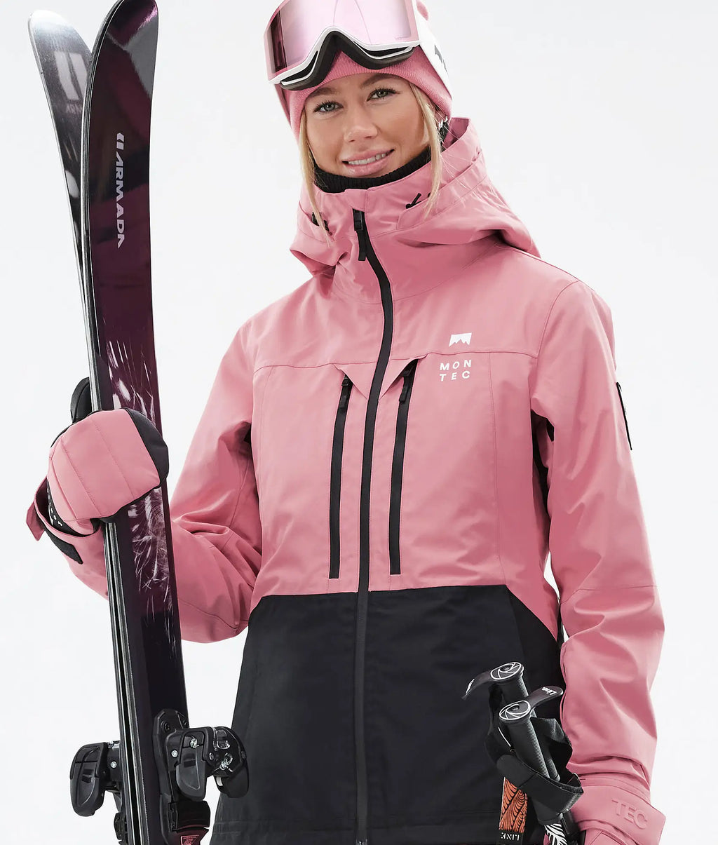 Moss W Ski Jacket Women - Pink/Black