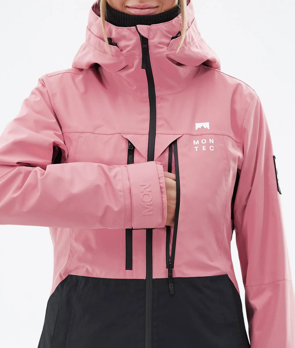 Moss W Ski Jacket Women - Pink/Black