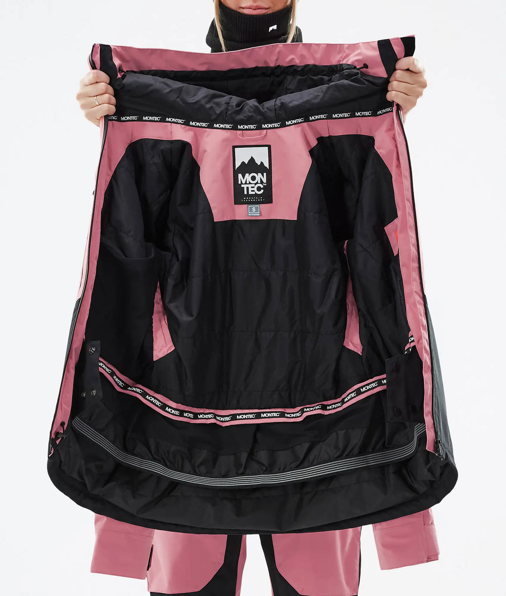 Moss W Ski Jacket Women - Pink/Black