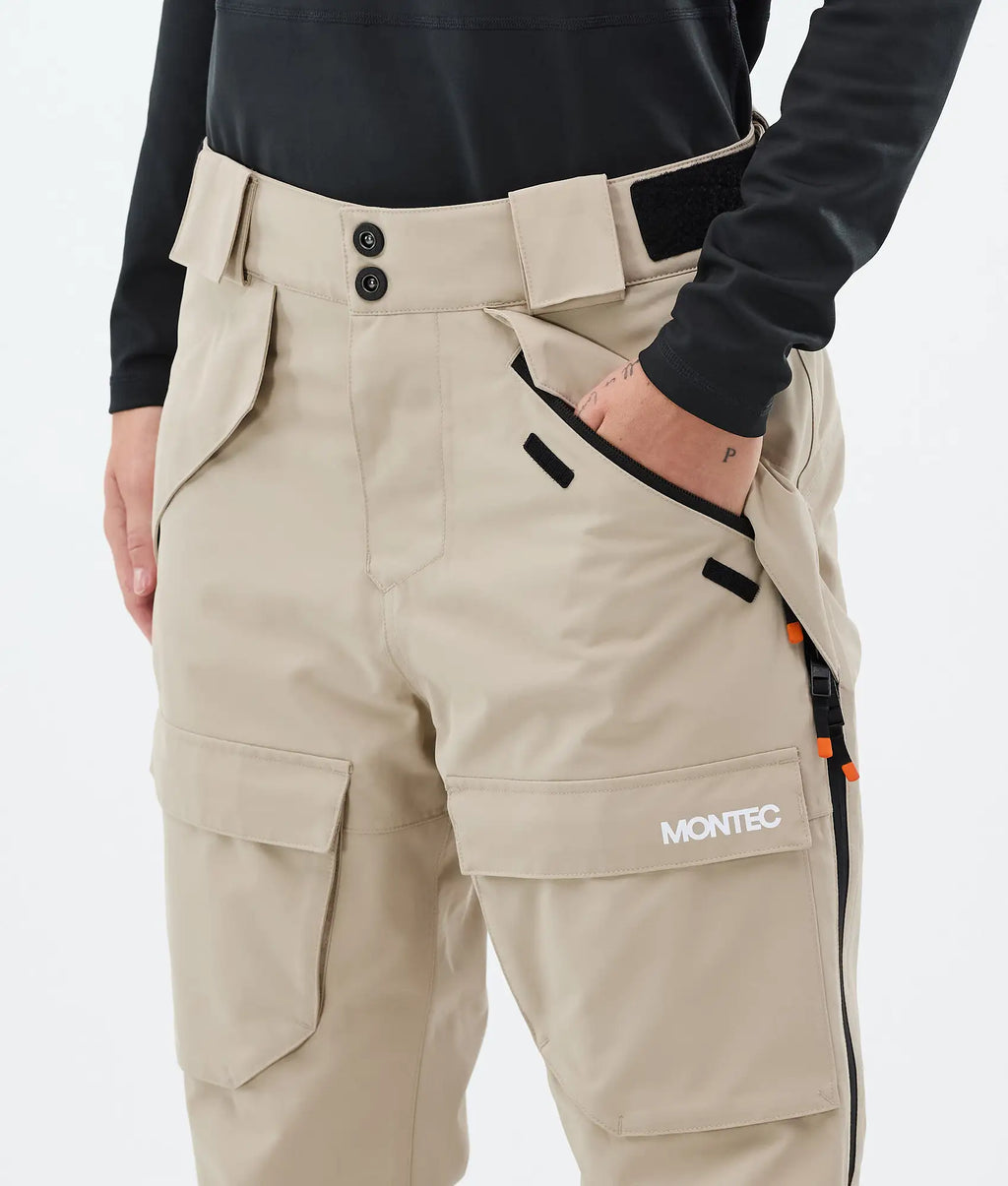 Kirin W Women's Ski Pants - Sand