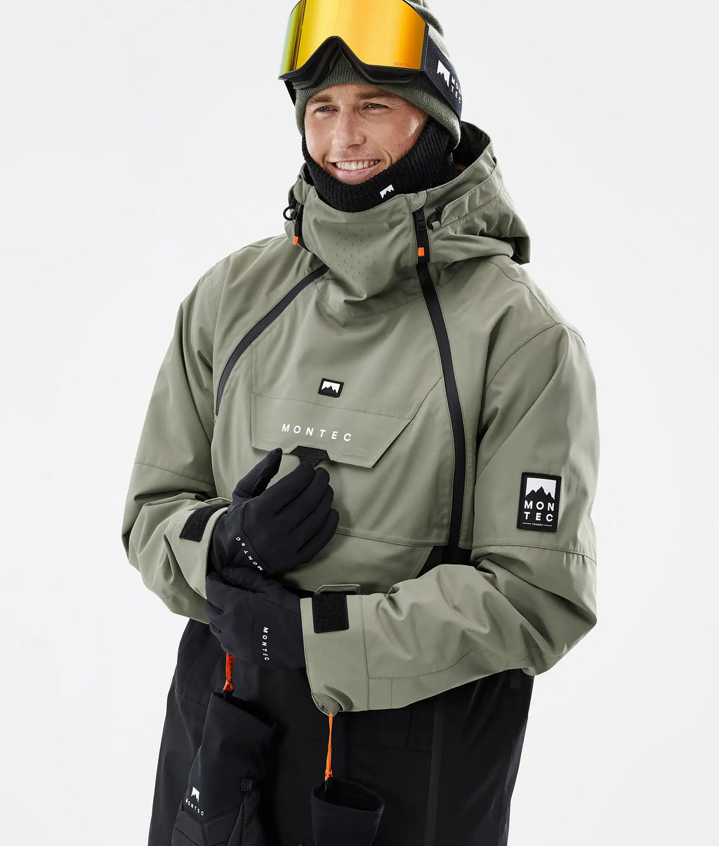 Doom Ski Jacket Men - Greenish/Black