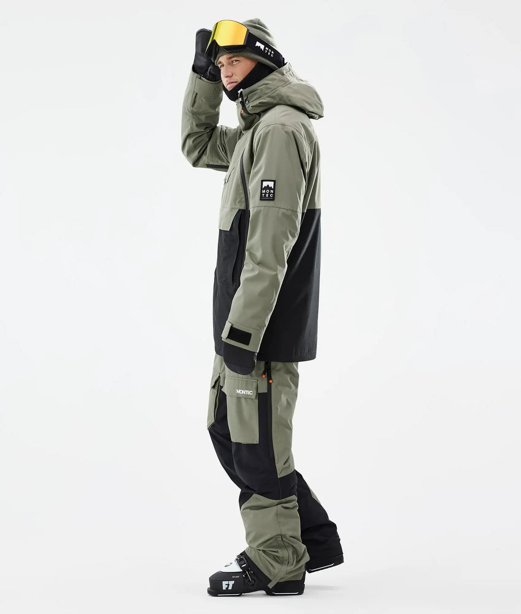 Doom Ski Jacket Men - Greenish/Black