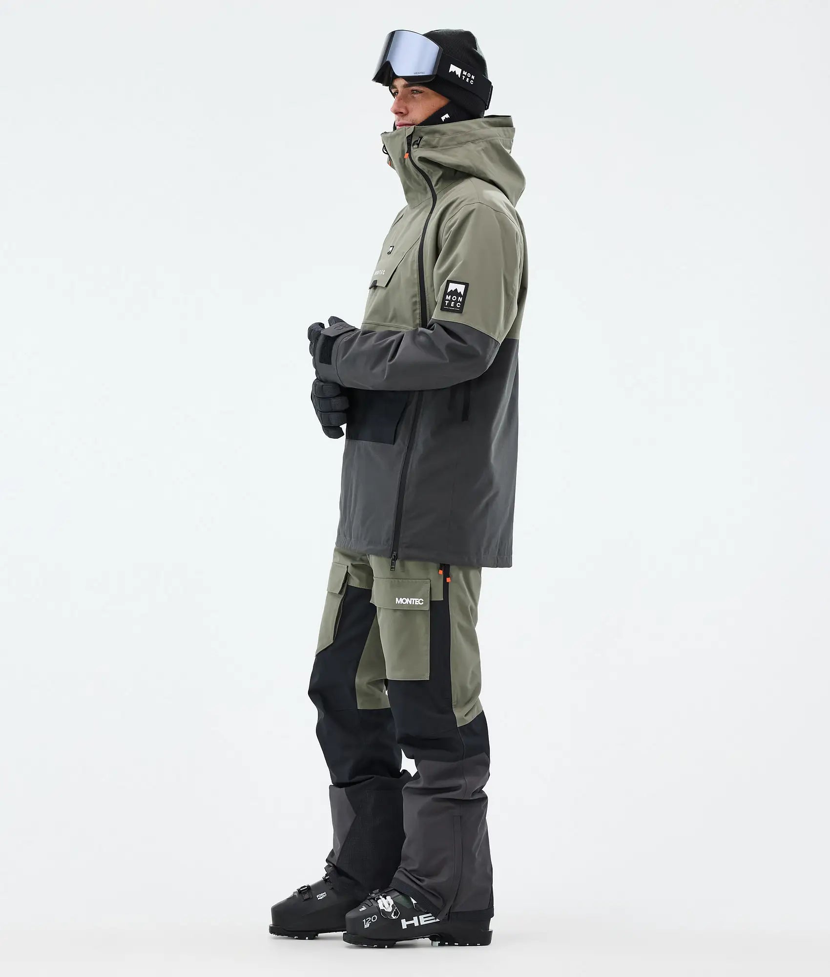 Doom Ski Jacket Men - Greenish/Black/Phantom