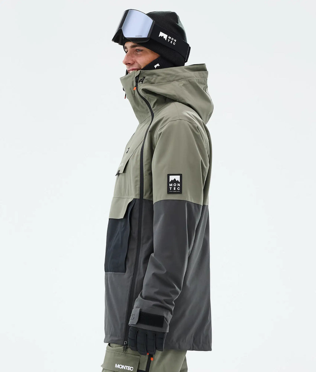 Doom Ski Jacket Men - Greenish/Black/Phantom