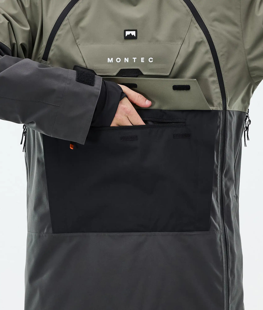 Doom Ski Jacket Men - Greenish/Black/Phantom