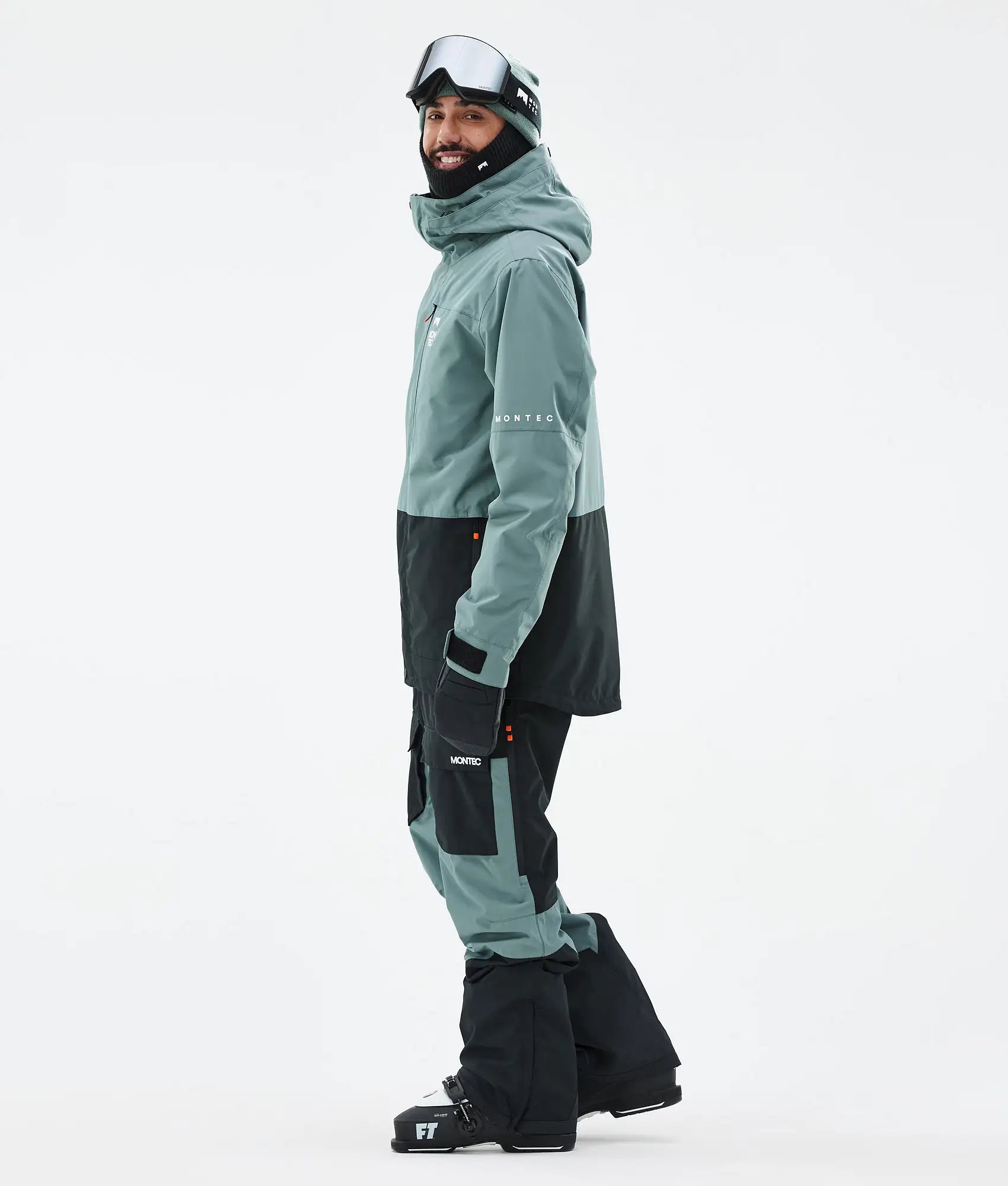 Fawk Ski Jacket Men - Atlantic/Black