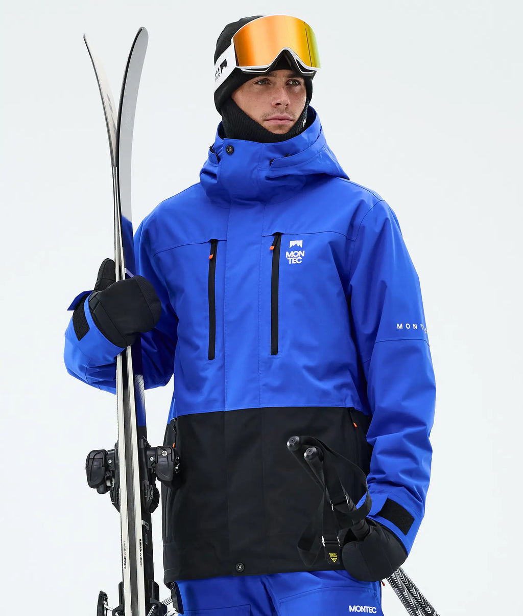 Fawk Ski Jacket Men - Cobalt Blue/Black