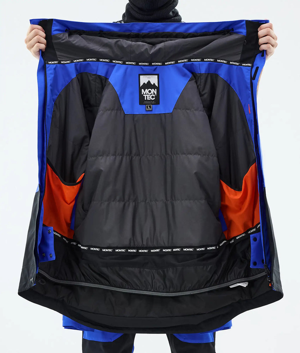 Fawk Ski Jacket Men - Cobalt Blue/Black