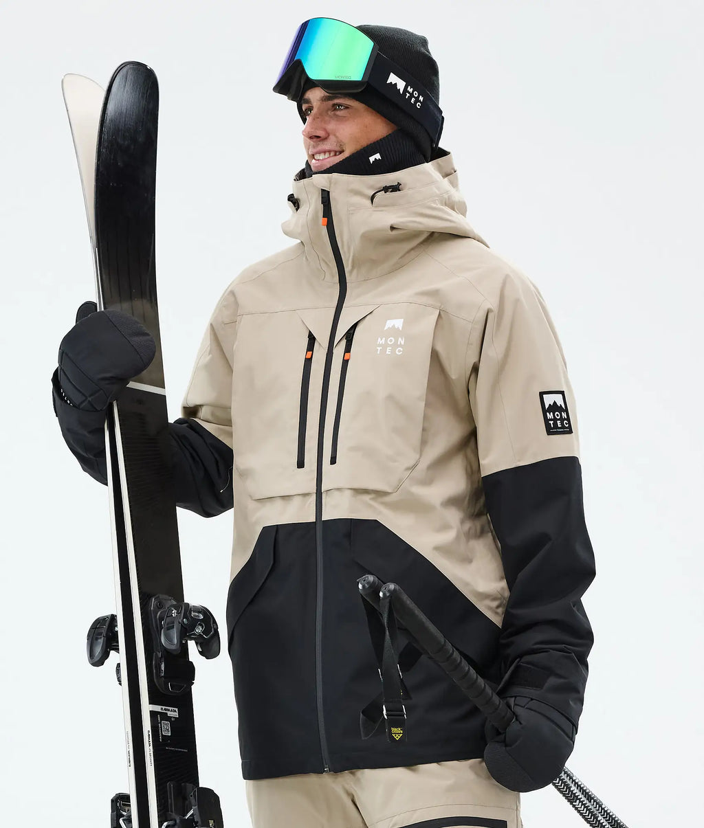 Arch Ski Jacket Men - Sand/Black