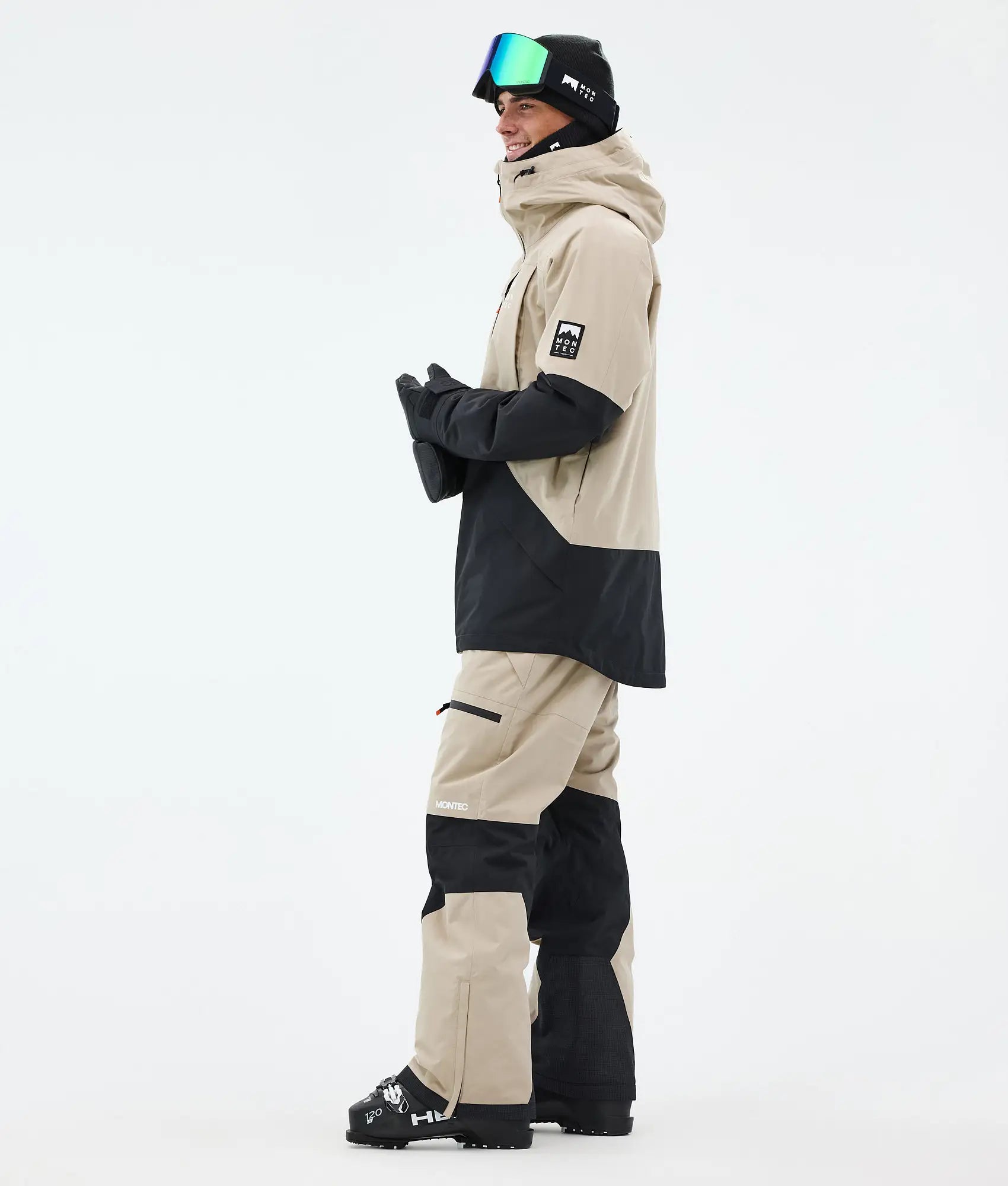Arch Ski Jacket Men - Sand/Black