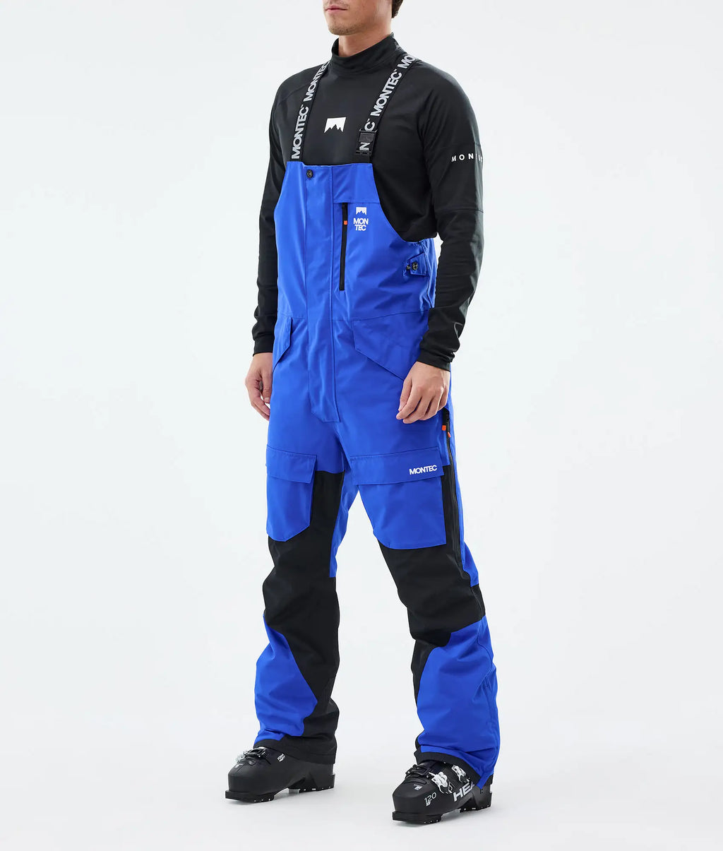 Fawk Ski Pants Men - Cobalt Blue/Black