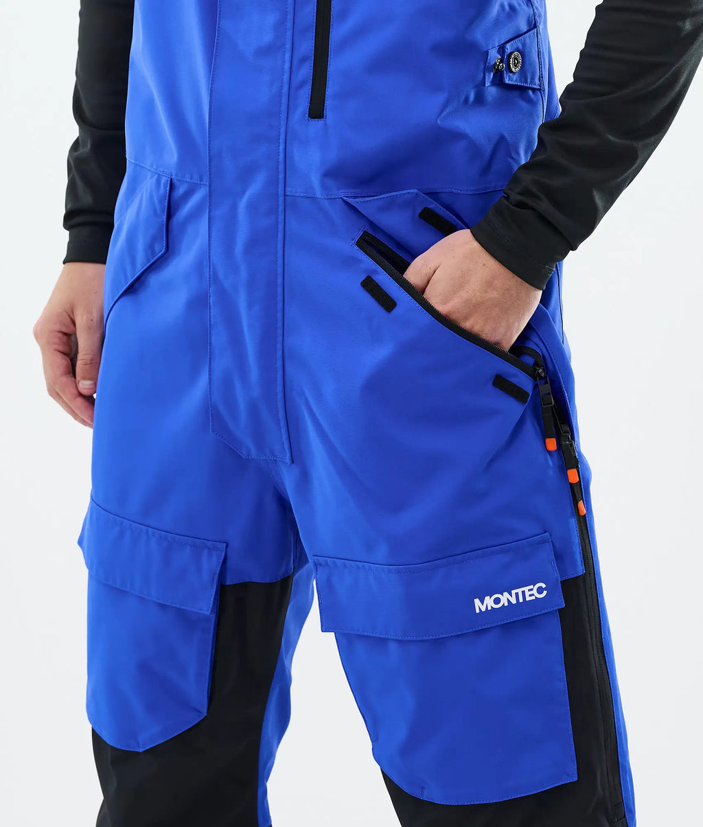 Fawk Ski Pants Men - Cobalt Blue/Black
