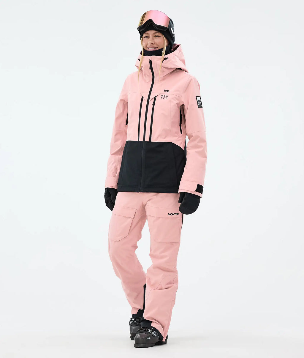 Kirin W Ski Pants Women - Soft Pink