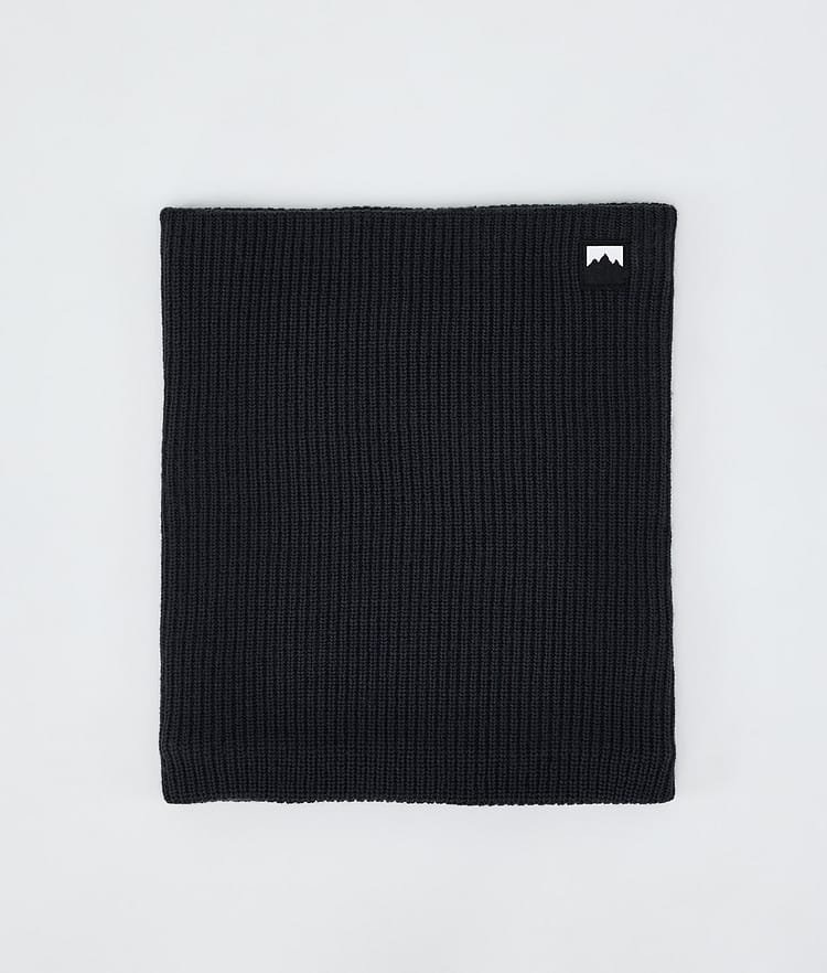 Classic Knitted Facemask Black