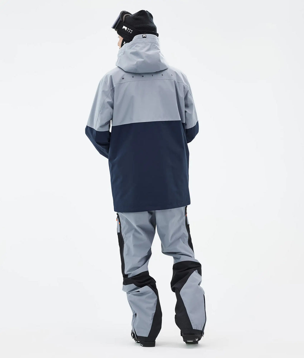 Doom Ski Jacket Men - Soft Blue/Black/Dark Blue
