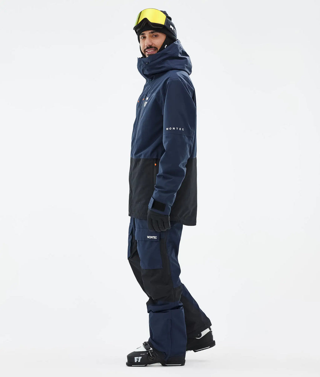 Fawk Ski Jacket Men - Dark Blue/Black