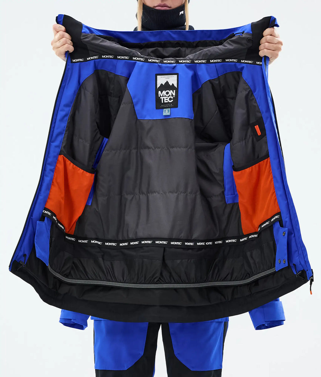 Moss W Ski Jacket Women - Cobalt Blue/Black