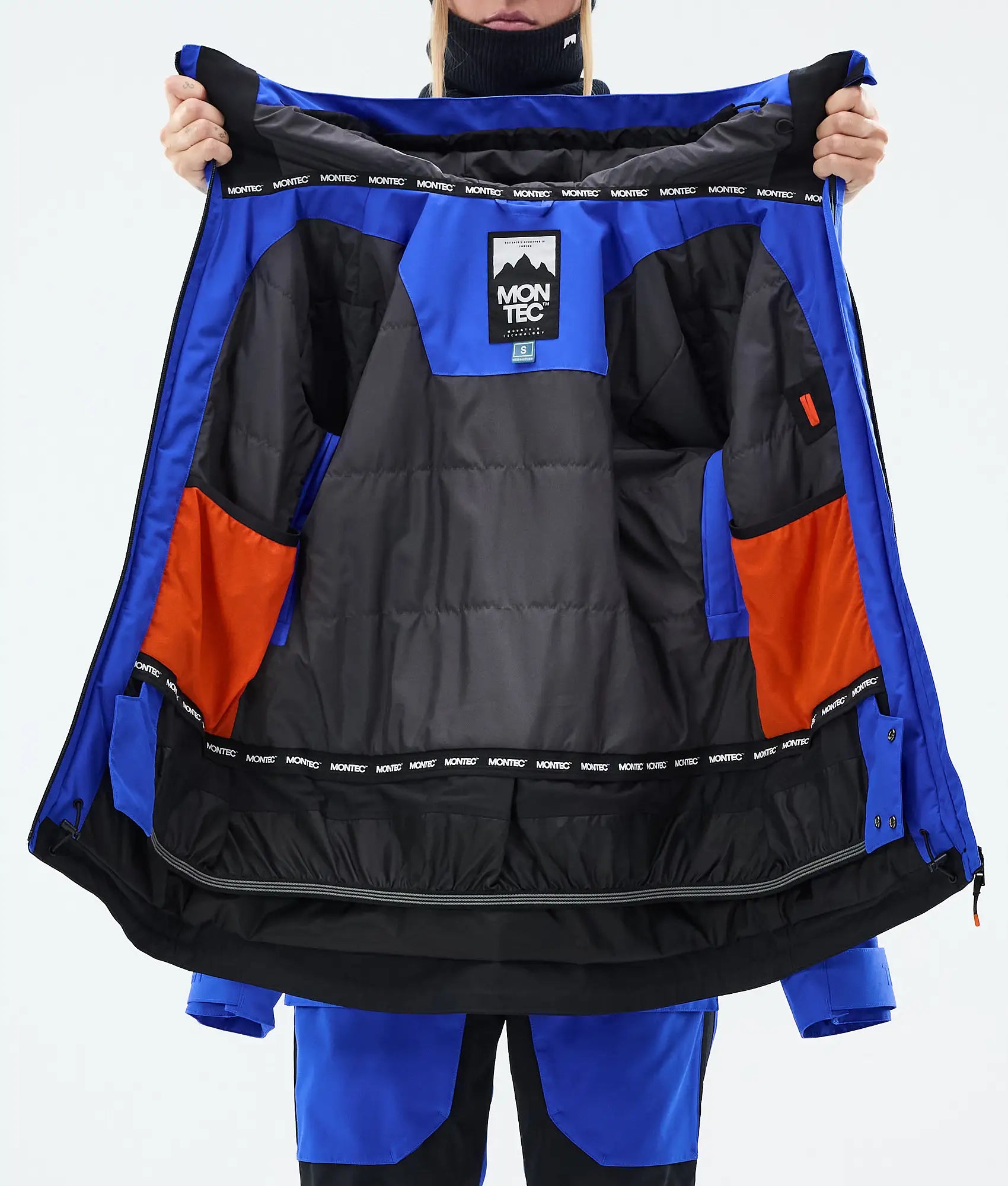 Moss W Ski Jacket Women - Cobalt Blue/Black