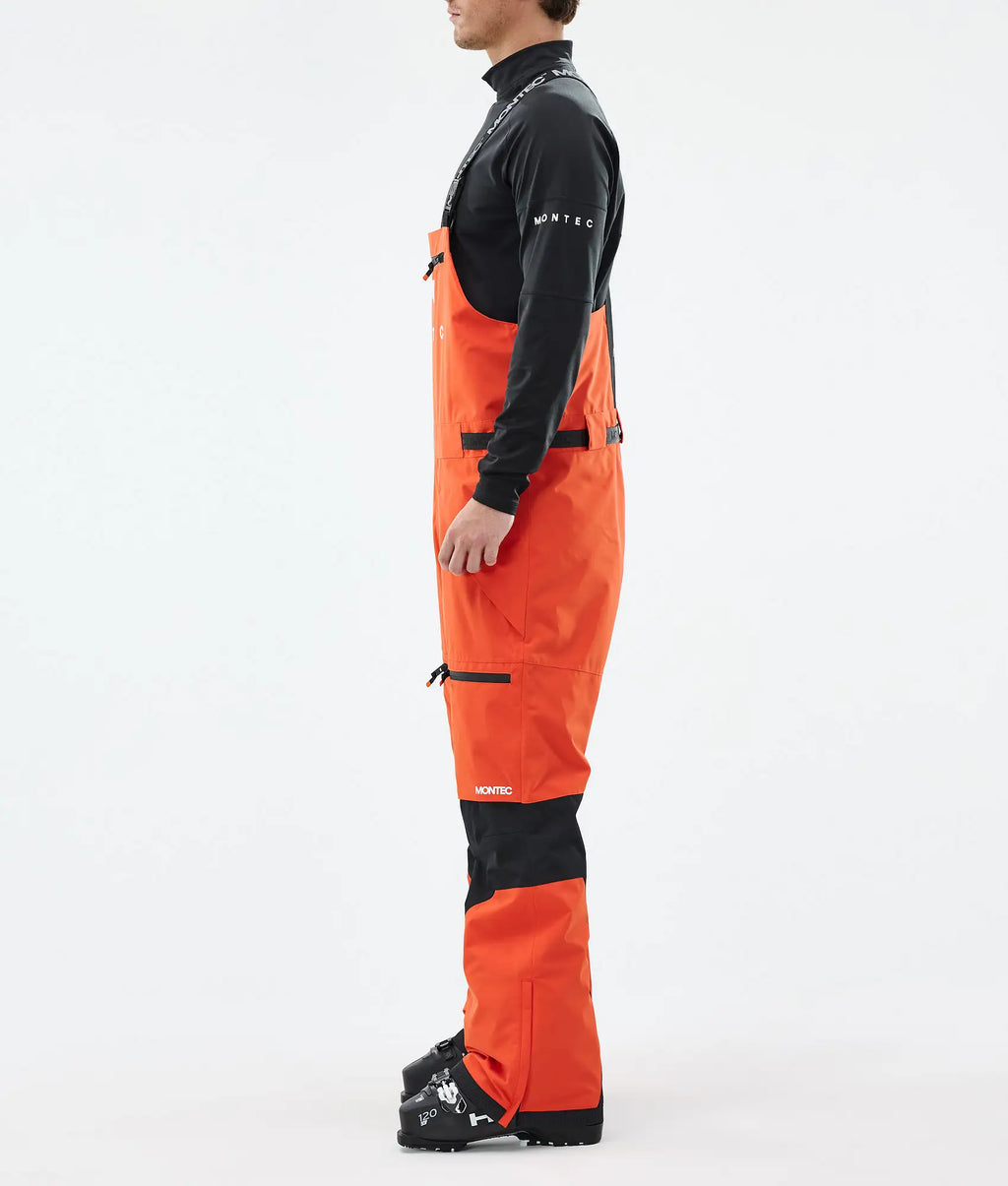 Arch Ski Pants Men - Orange/Black