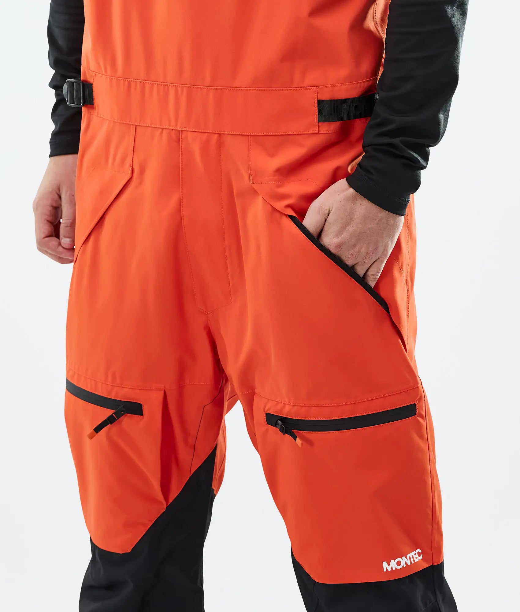 Arch Ski Pants Men - Orange/Black