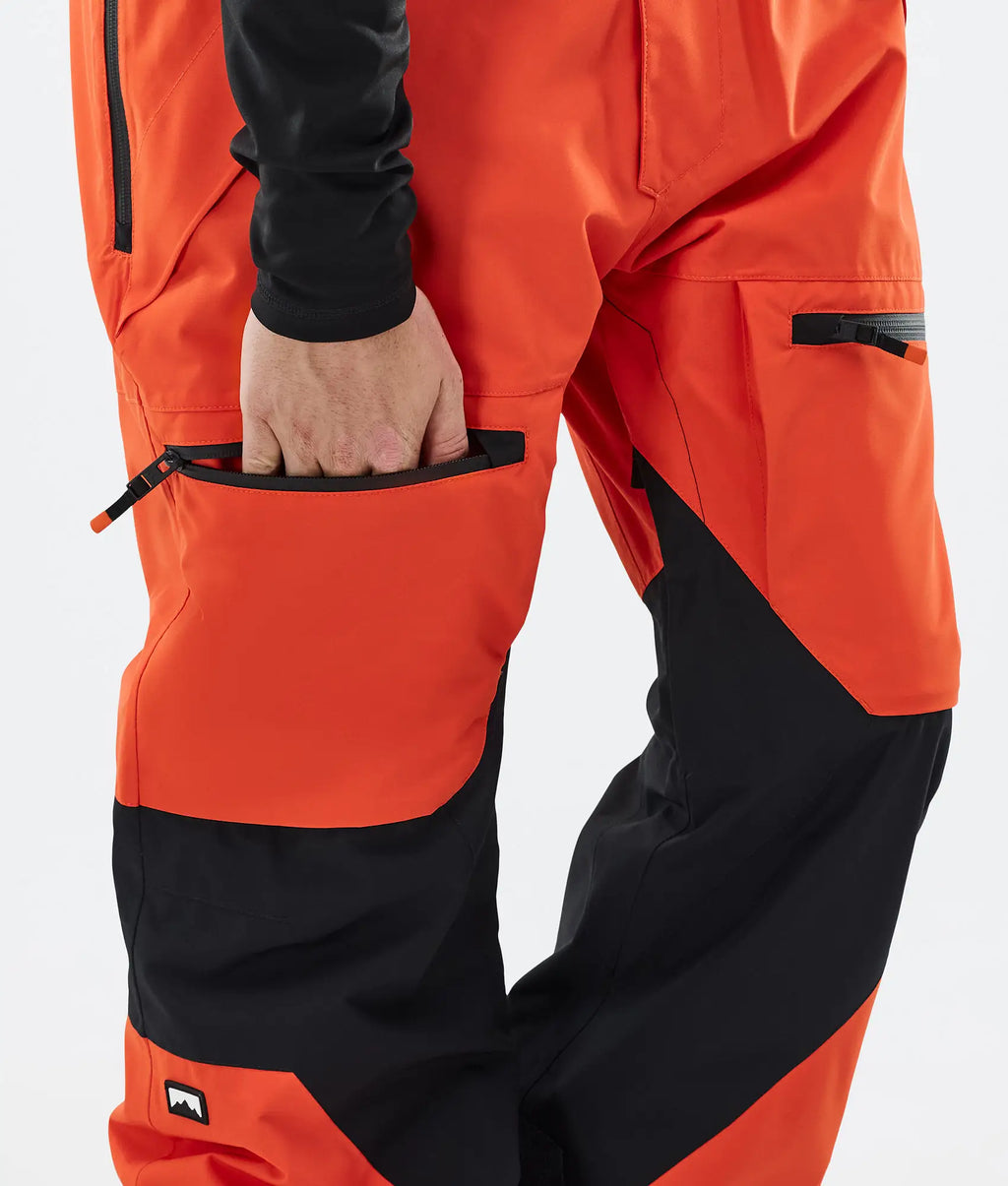 Arch Ski Pants Men - Orange/Black