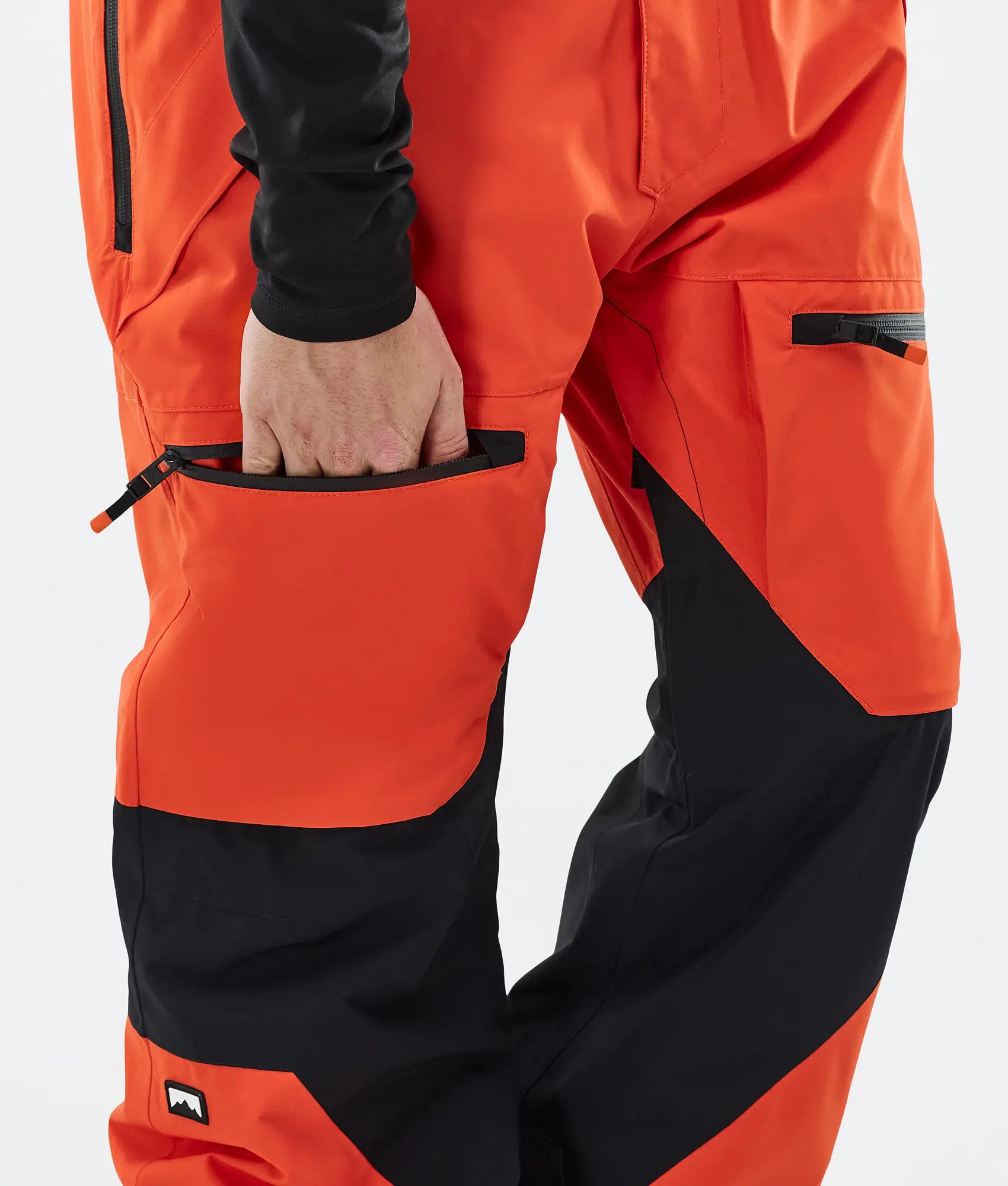 Arch Ski Pants Men - Orange/Black