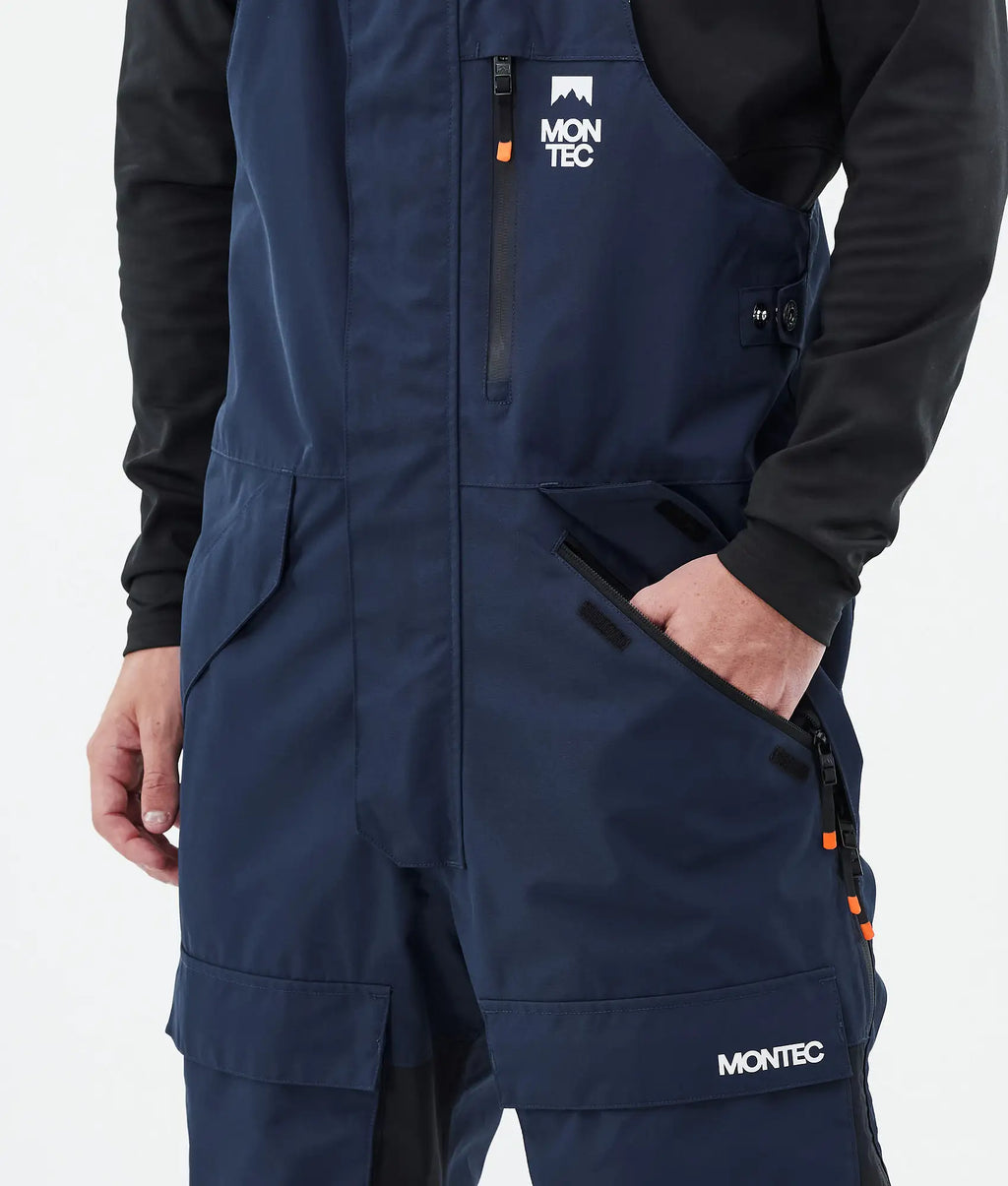 Fawk Ski Pants Men - Dark Blue/Black