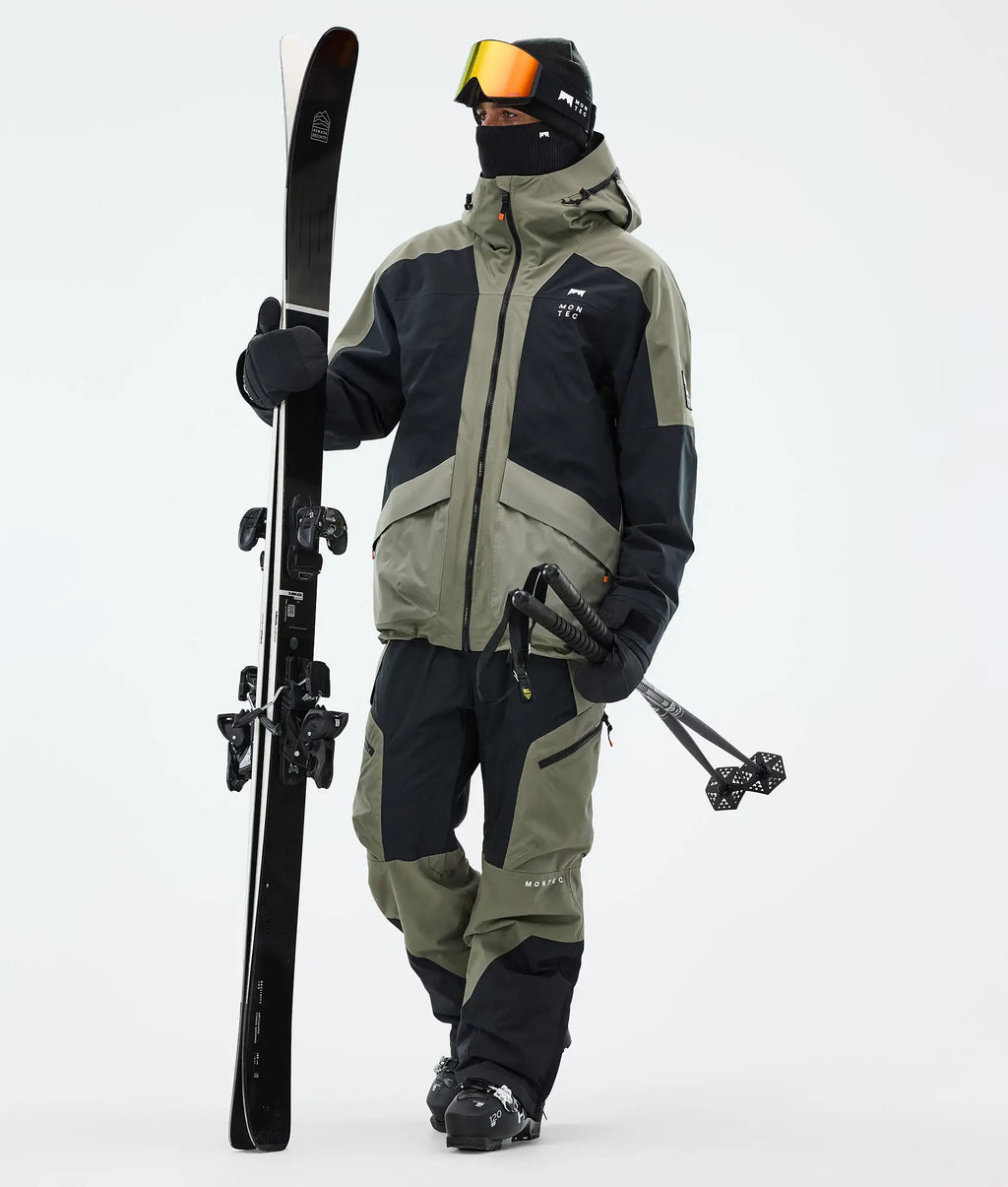 Morpheus Ski Jacket Men - Greenish/Black