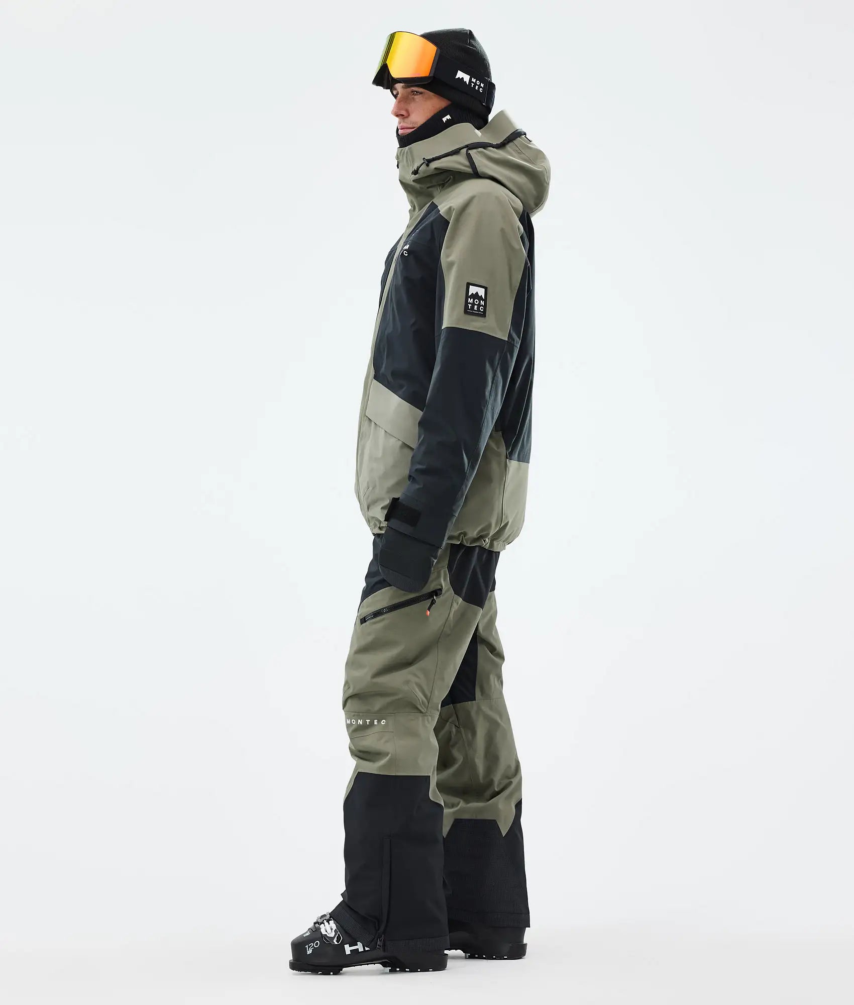 Morpheus Ski Jacket Men - Greenish/Black