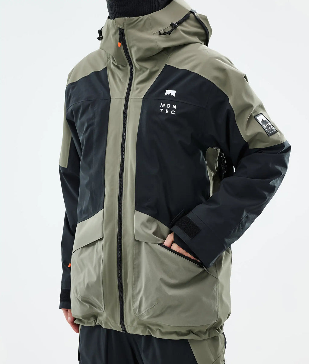 Morpheus Ski Jacket Men - Greenish/Black
