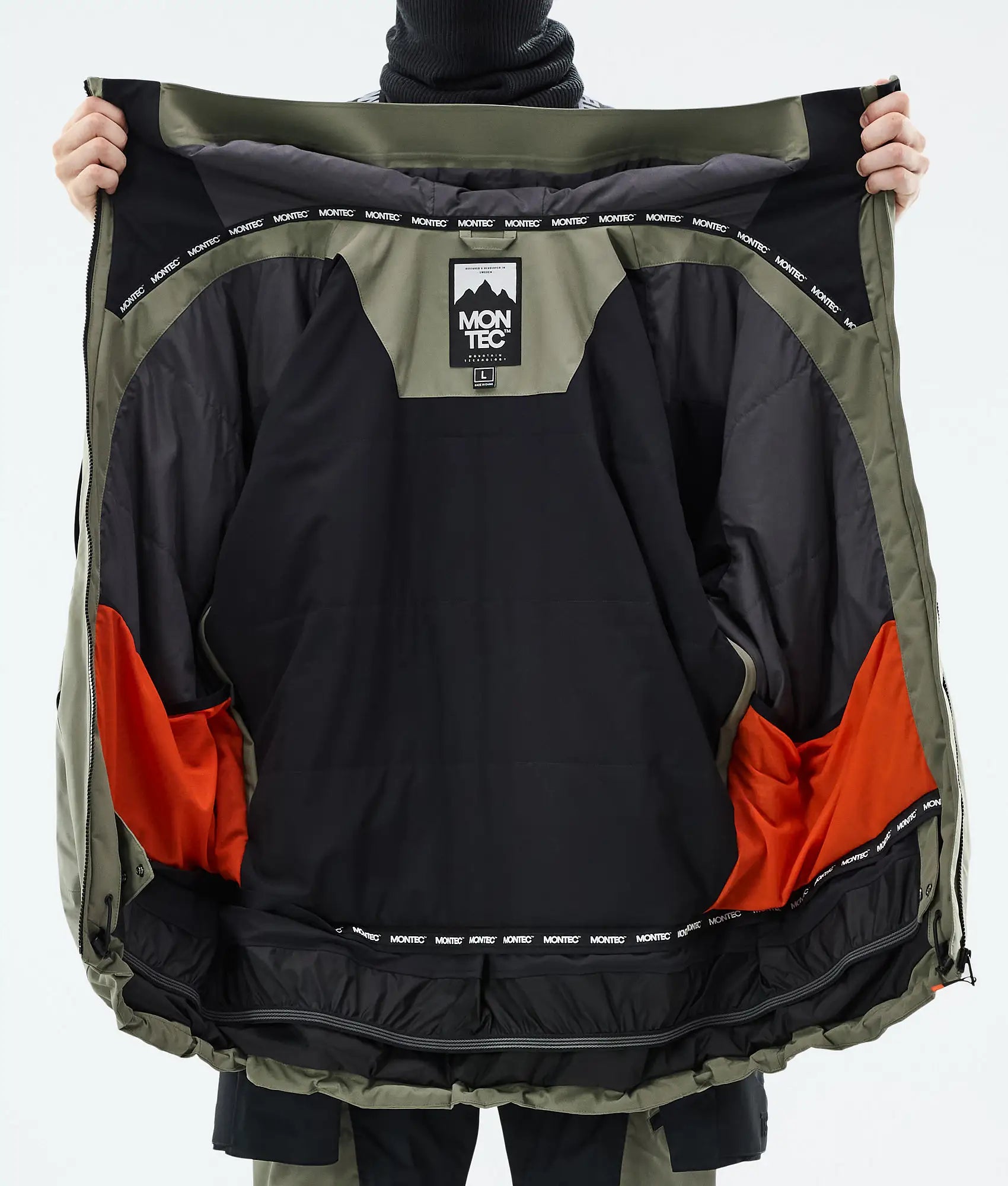 Morpheus Ski Jacket Men - Greenish/Black