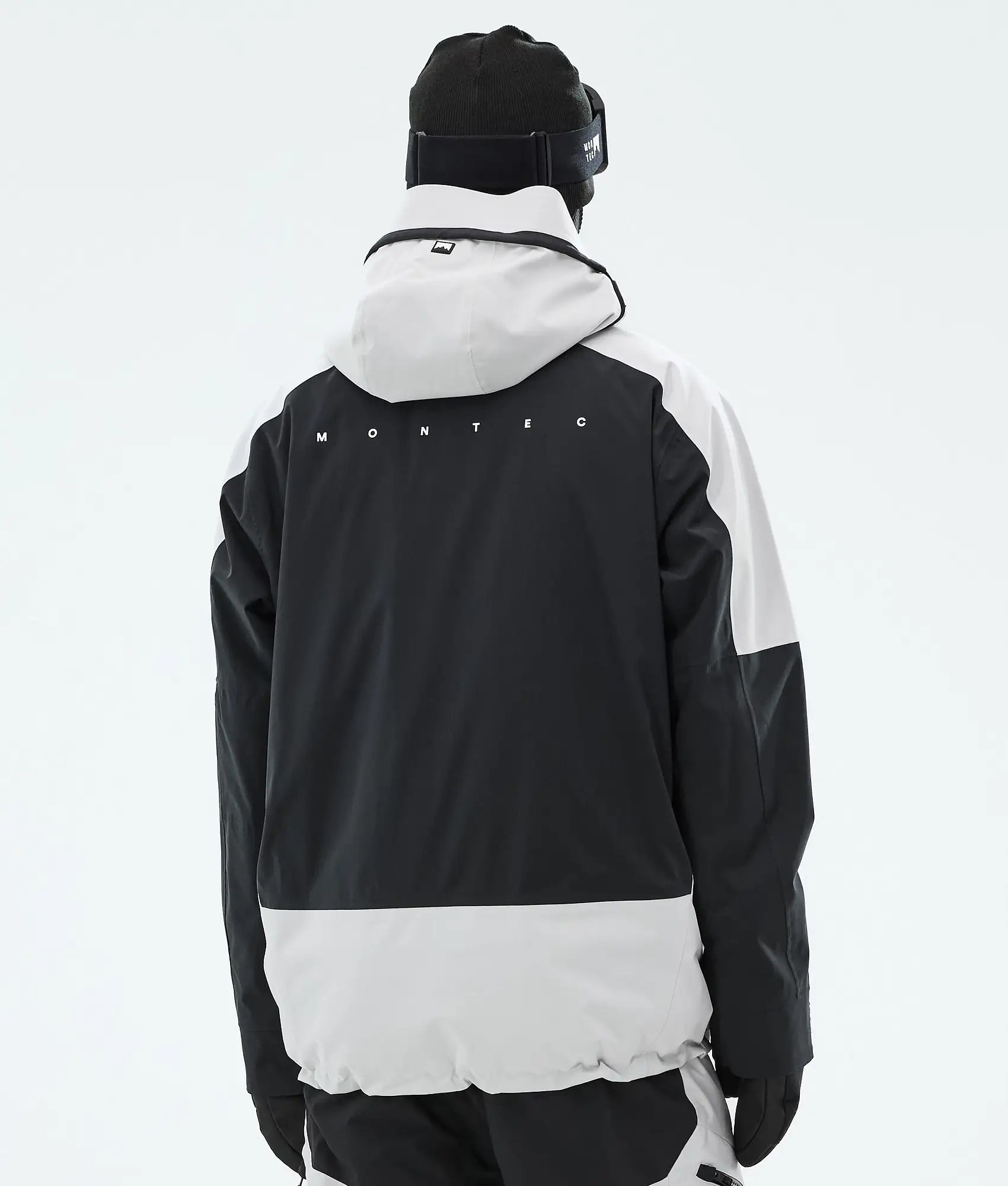 Morpheus Ski Jacket Men - Light Grey/Black