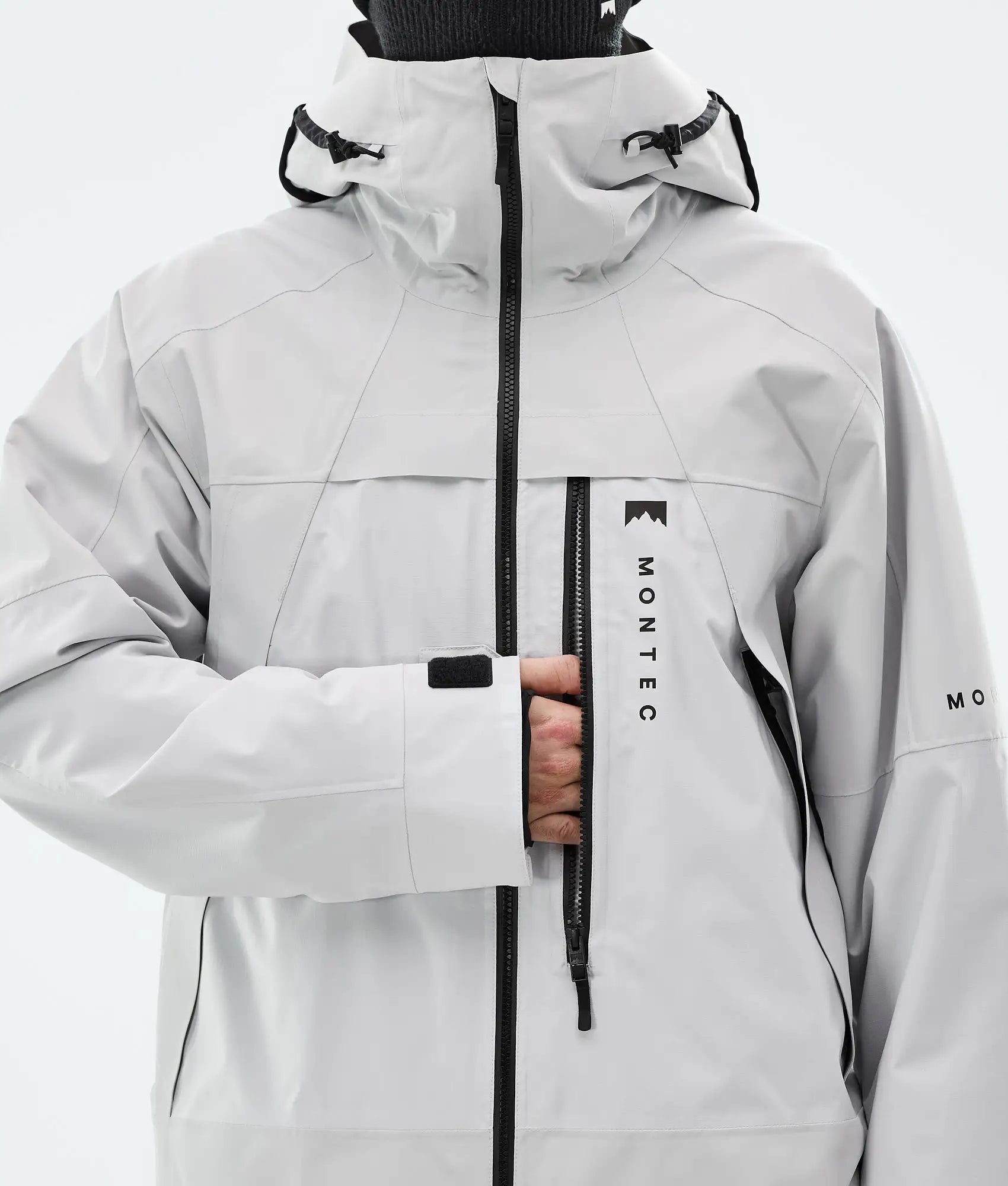 Oracle Ski Jacket Men - Light Grey