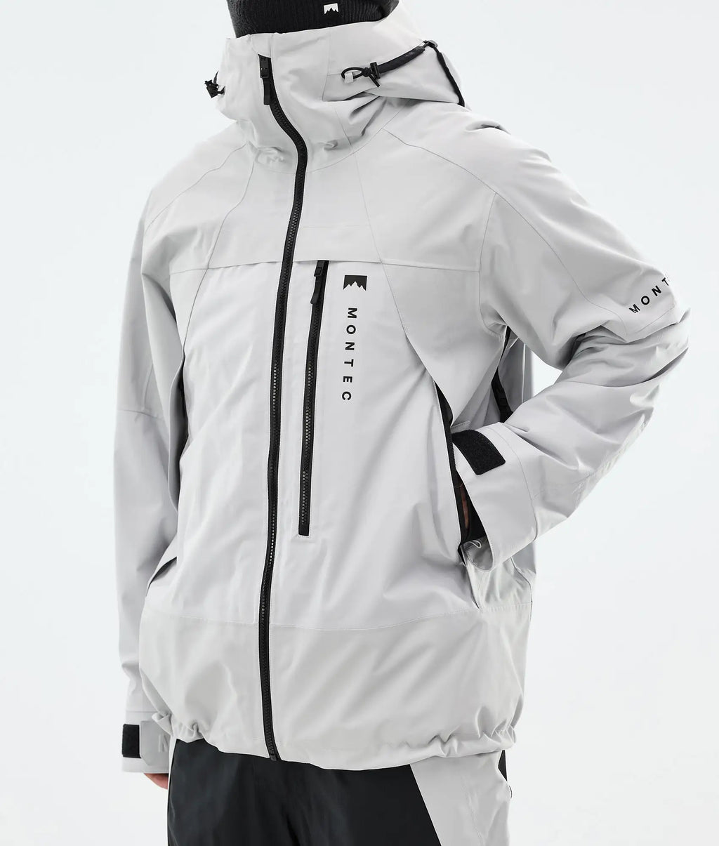 Oracle Ski Jacket Men - Light Grey