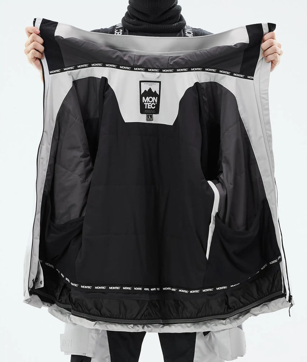 Oracle Ski Jacket Men - Light Grey