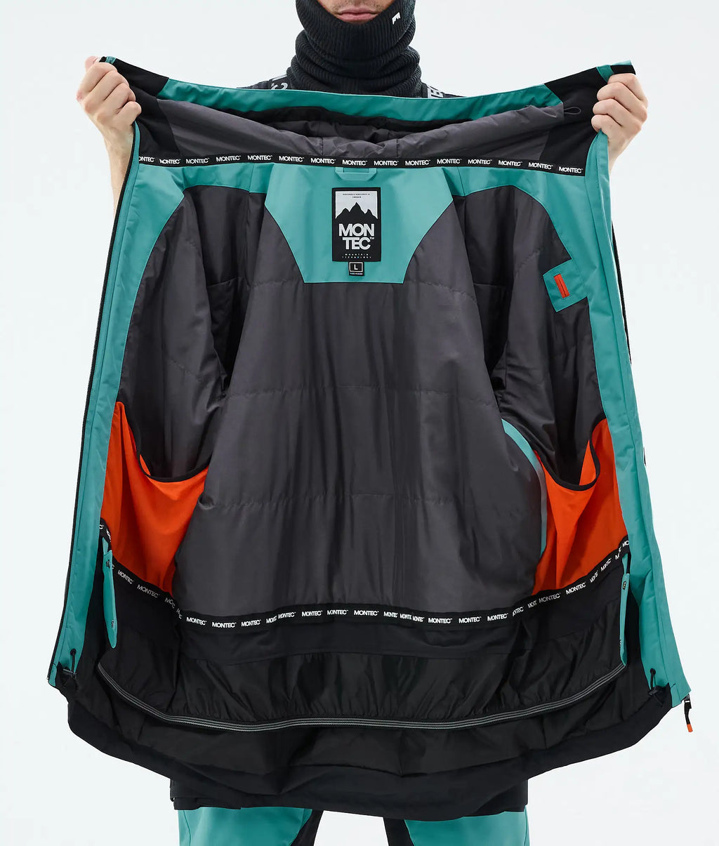 Arch Ski Jacket Men - Turquoise/Black
